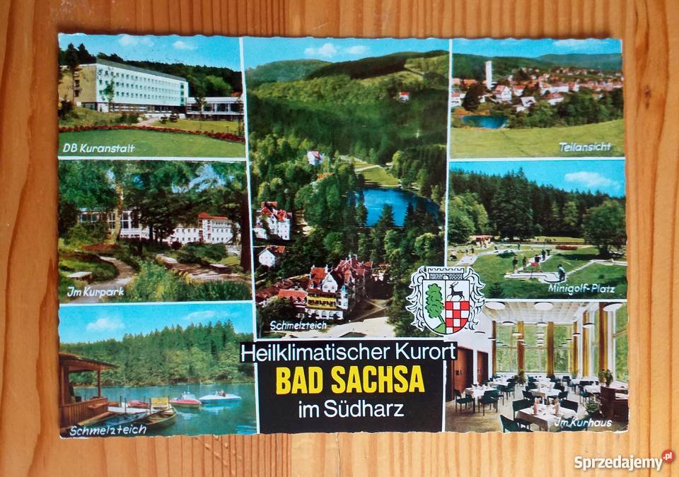 BAD SACHSA M IN WIDOK NA VITAL PARK I JEZIORO Piszczac