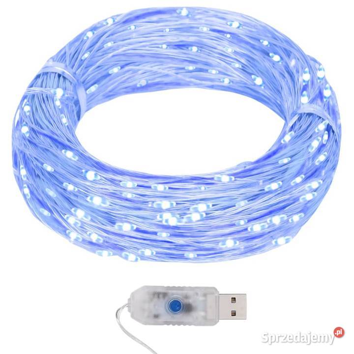 vidaXL Lampki świąteczne 40 m 400 niebieskich Warszawa