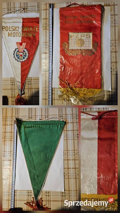 Dwa proporczyki z czasów PRL Płońsk