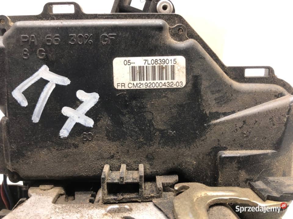 ZAMEK DRZWI LEWY TYŁ SEAT ALTEA Hatchback osobowe sprzedam