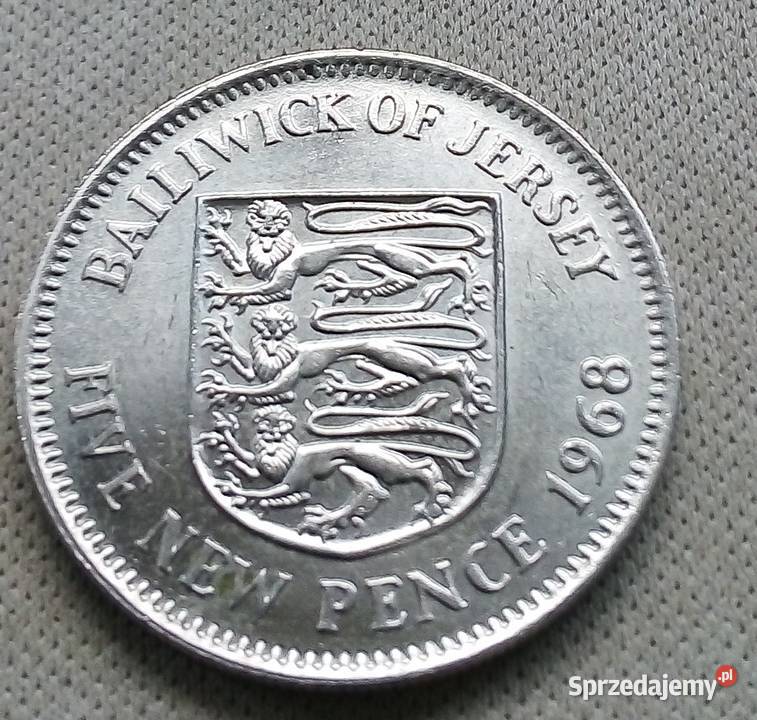 JERSEY FIVE PENCE1968 r Legionowo