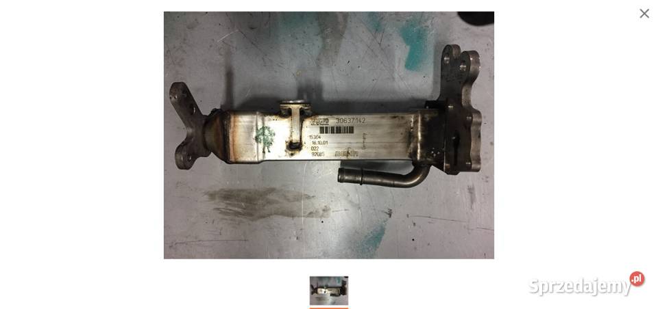 chłodniczka EGR volvo 24 D5 D5244T 163 osobowe