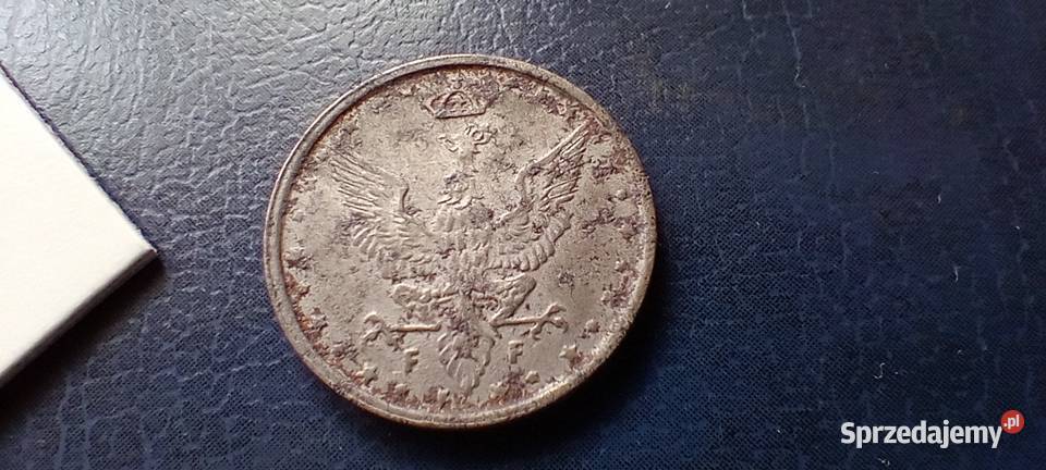Stare monety 10 fenigów 1917 Polska Numizmatyka Lesko