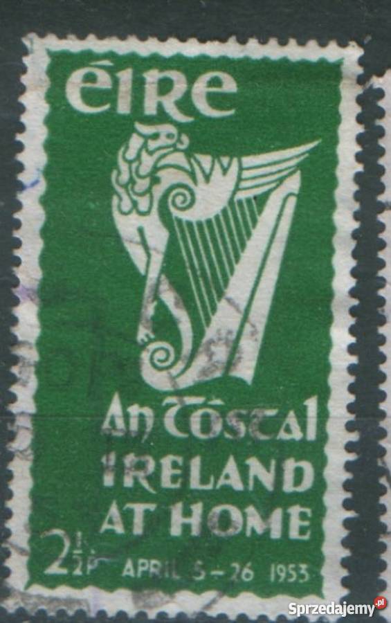 Zn Irlandia Mi 114 6 kas 19523 Filatelistyka Gliwice