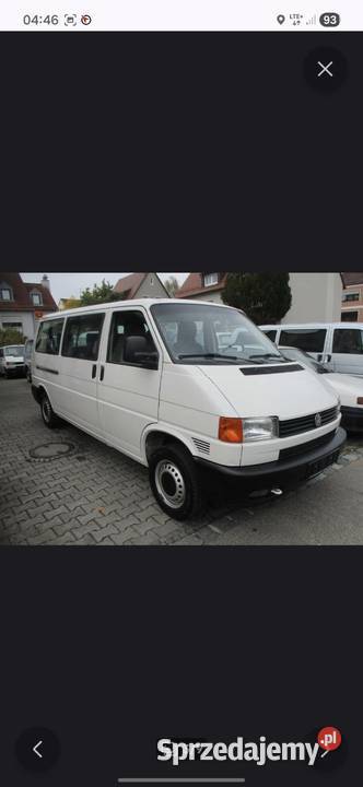 Vw t4 ladny niski przebieg swierzy rozrzad duzym Białystok sprzedam