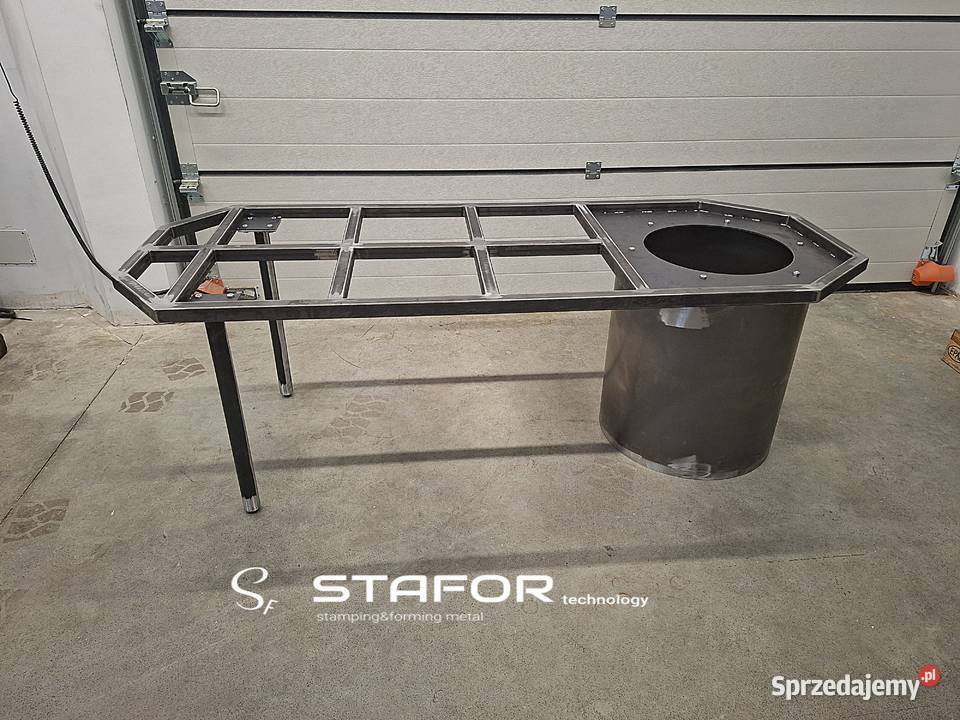 stół walcowy podstawa stołu metalowa