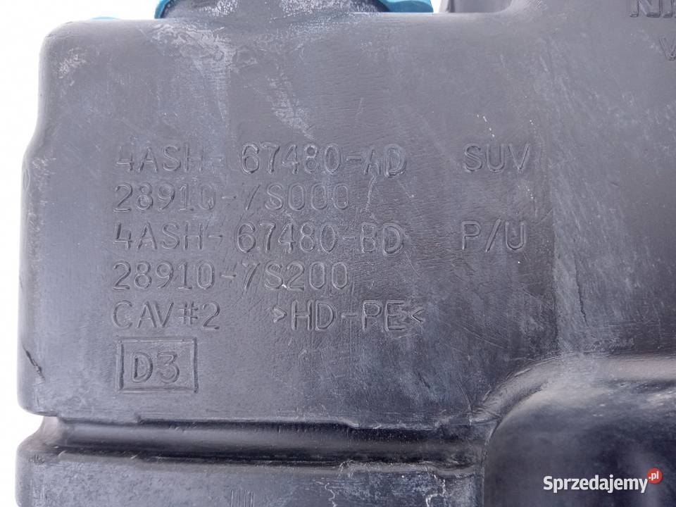 ZBIORNIK SPRYSKIWACZY INFINITI QX56 20042010 osobowe wielkopolskie Nowy Tomyśl