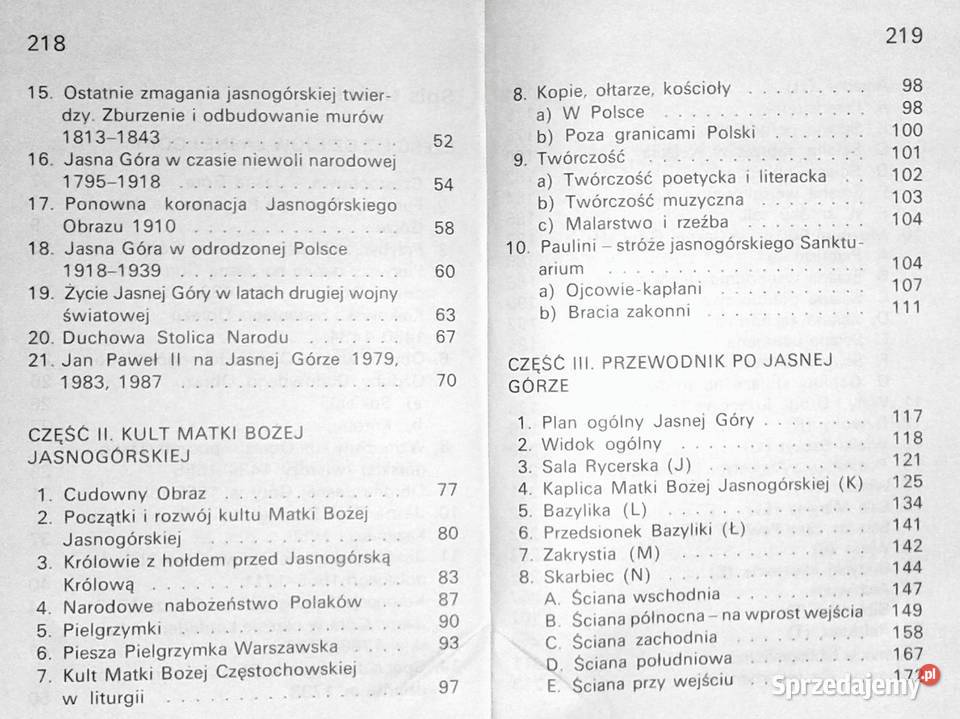 Jasna Góra Informator O Jerzy Tomziński OSPPE Pozostałe Chełm