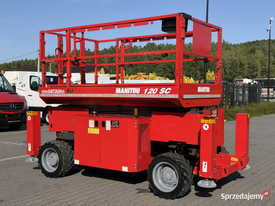 podnośnik nożycowy Manitou 120 SC Platforma sprzedam