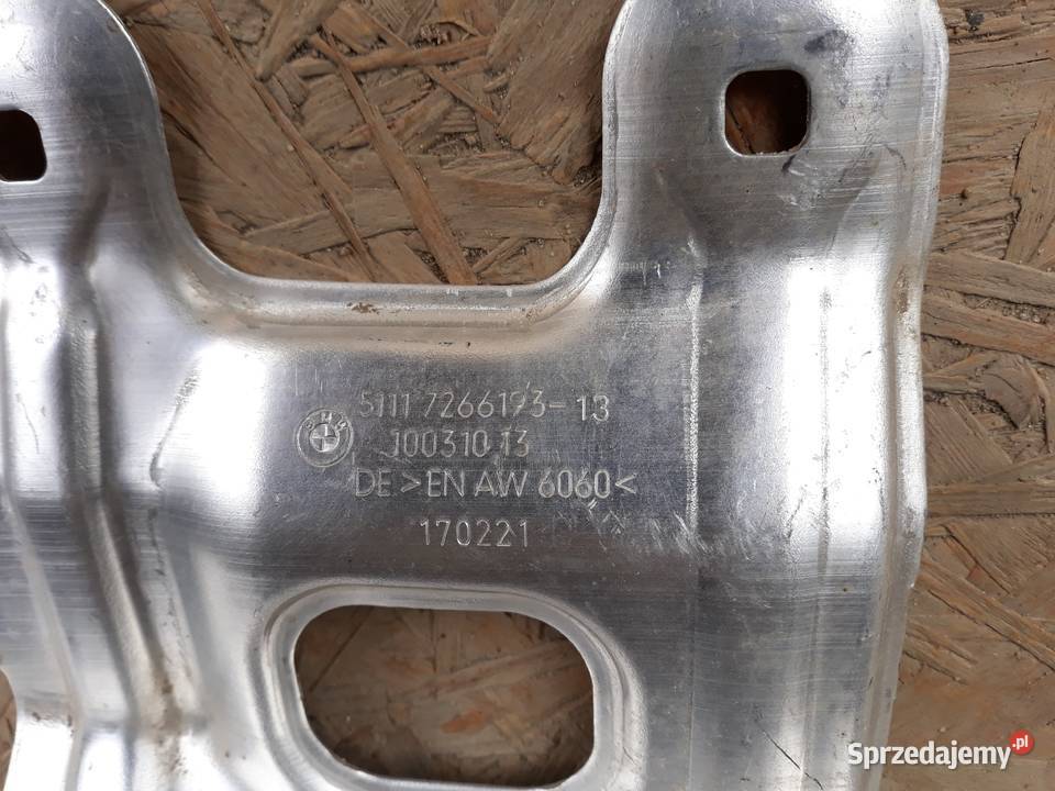 BMW 1 F20 STREFA ZGNIOTU LEWA PRZÓD 7266193 Karoseria Międzychód