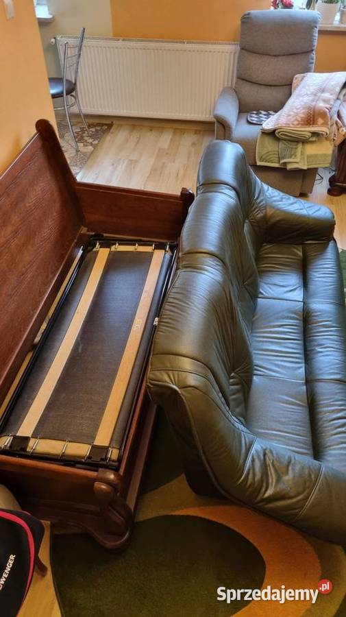 Sprzedam sofę skórzaną skóra naturalna Radom