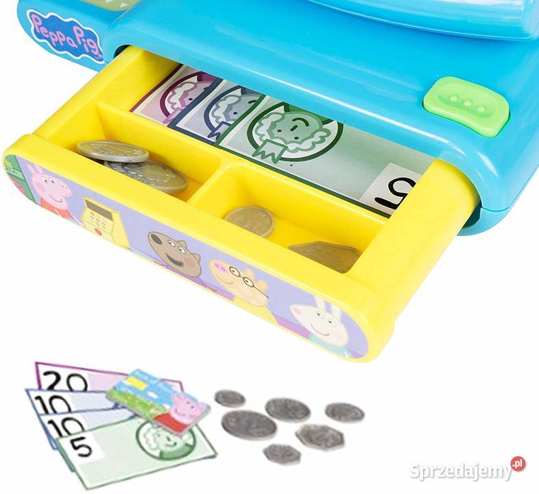 Świnka Peppa Pig Kasa Fiskalna Zabawa w Sklep małopolskie