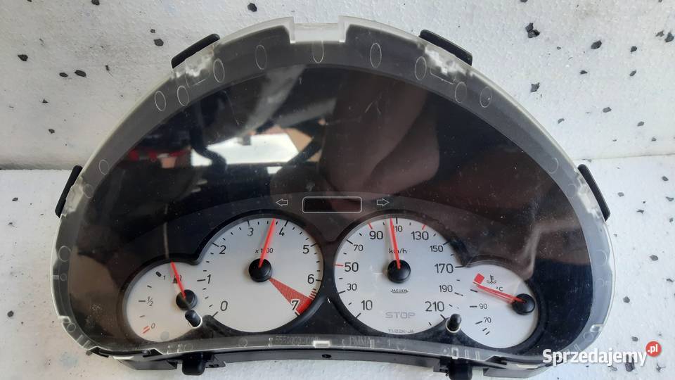 licznik zegary Peugeot 206 14 benz 9655976300 dolnośląskie Dębno sprzedam