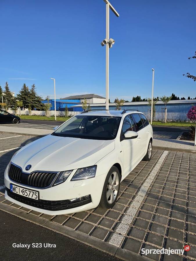 Skoda Octavia 16TDI 115 2018r mazowieckie Ciechanów