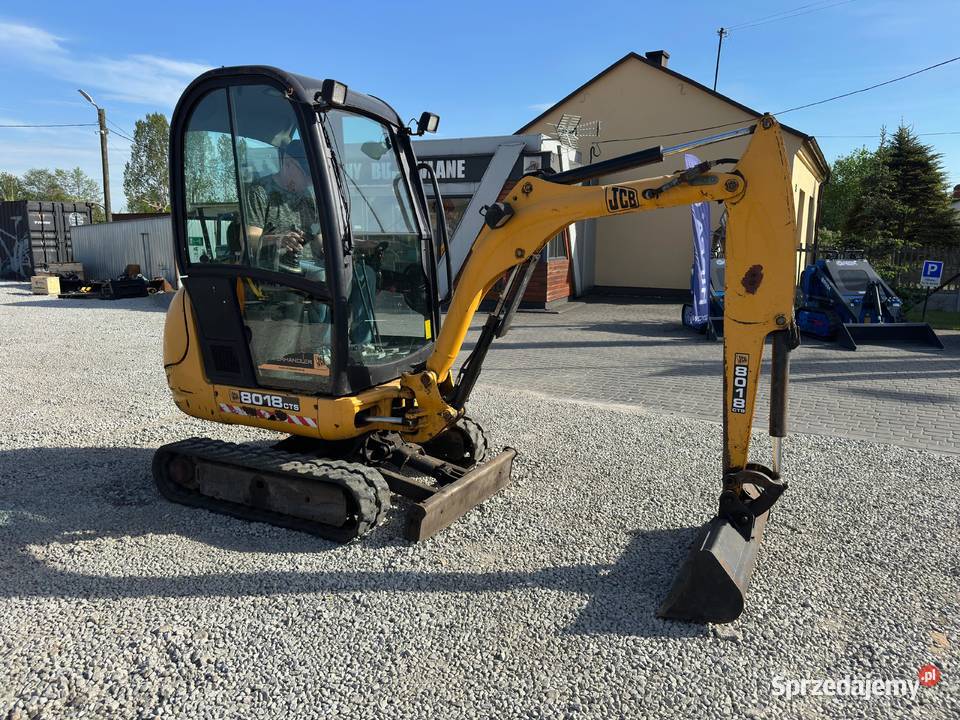 JCB 8018 Mini koparka JCB 8018 z 2012r ładna Złoczew