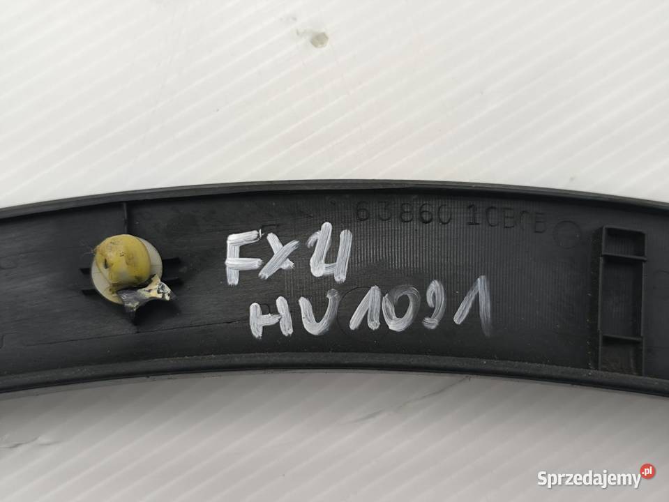 LISTWA NAKŁADKA BŁOTNIKA PRAWY PRZÓD INFINITY sprzedam