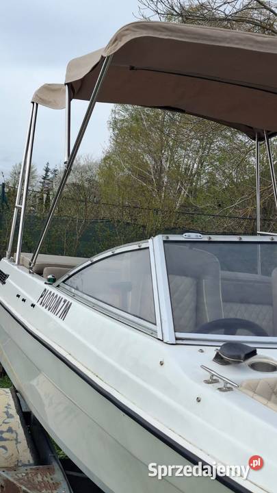 łódź motorowa 52 m z silnikiem Ford OMC 23 litra Węgielsztyn