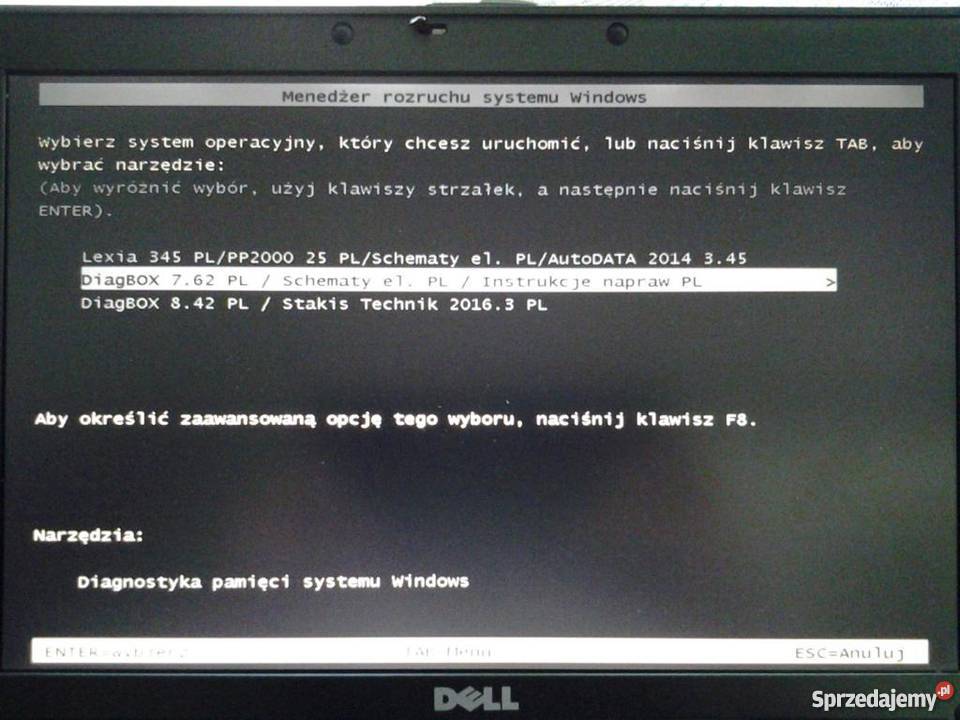 Lexia Laptop Dell DiagBOX 842 Schematy Elekt Rzeszów