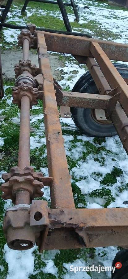 Rama rozrzutnika przyczepy platformy nieuszkodzony Łuków