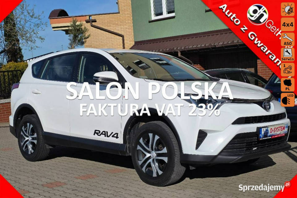 Toyota RAV4 BEZWYPADKOWE 4x4 Serwis ASO TOYOTA podlaskie Białystok