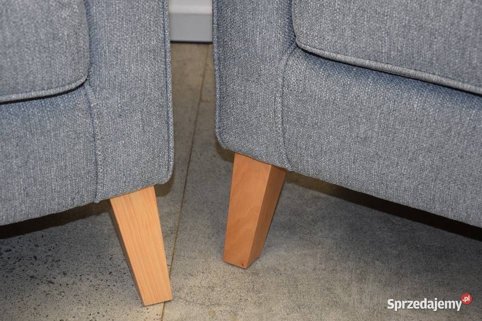 fotele i pufa komplet nowy Olsztyn