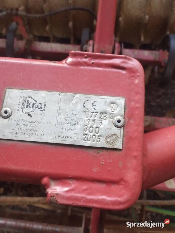 Agregat uprawowo siewny Unia Ares 3m nieuszkodzony Słomniki
