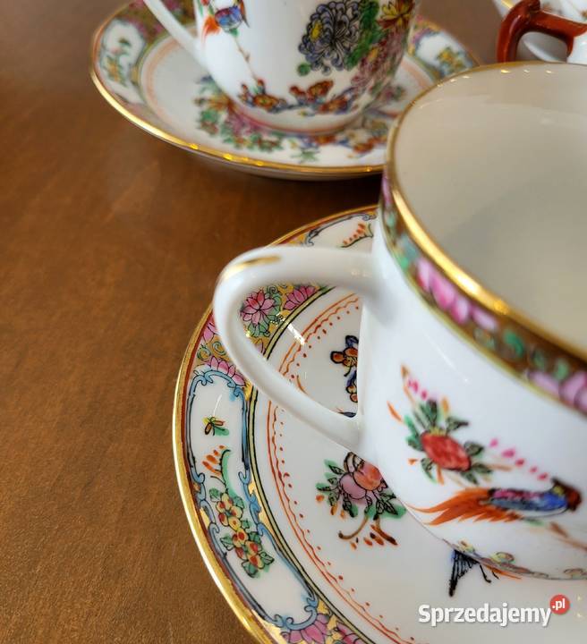 Porcelana chińska zestaw do herbatykawy 6 osób zachodniopomorskie Szczecin