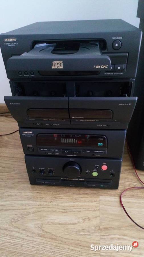 Radio z dwoma oddzielnym głośnikami Samsung Kołobrzeg