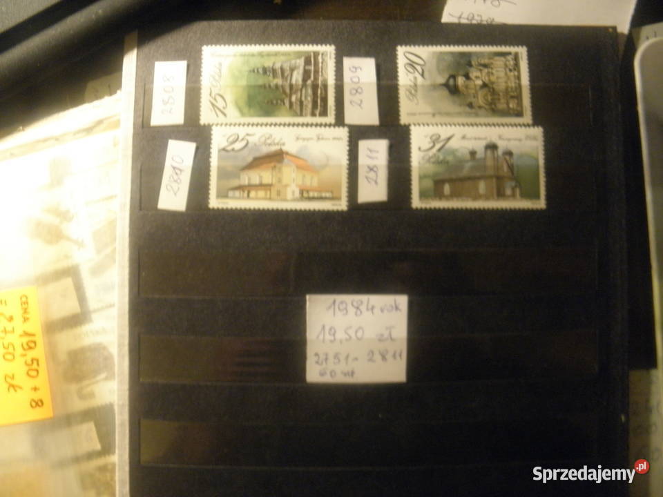 1984 Polskie znaczki pocztowe Kolekcje Wola Żelechowska