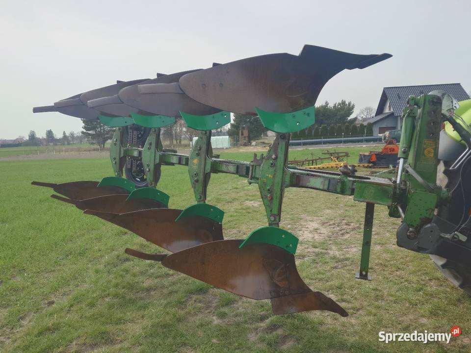 Pług 4 skibowy obrotowy Eberhardt nieuszkodzony Pługi Korfantów