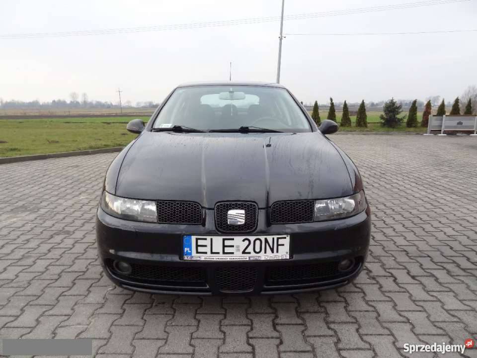 Seat Leon czarny tempomat Kutno sprzedam