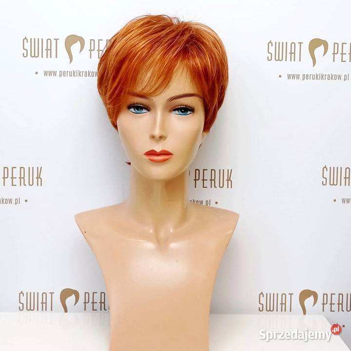 Peruka krótka z włosów syntetycznych Radom