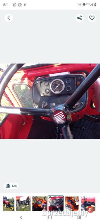 Traktor Fiat 300 Jedyny w Polsce łódzkie Czyżów
