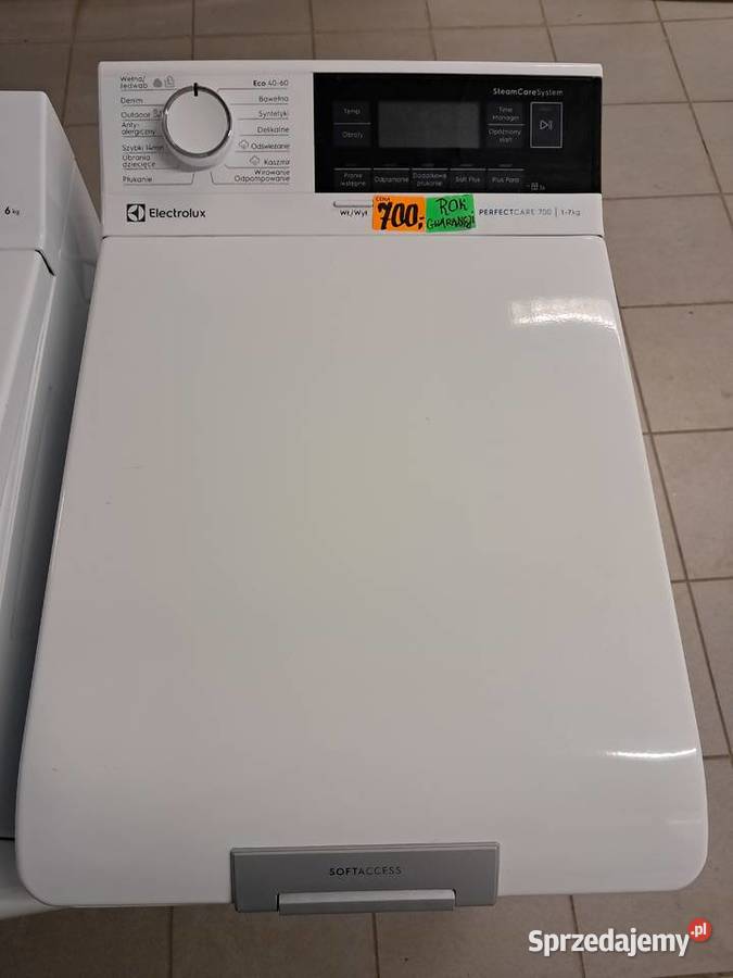 PRALKA OD GÓRY ŁADOWANA ELECTROLUX