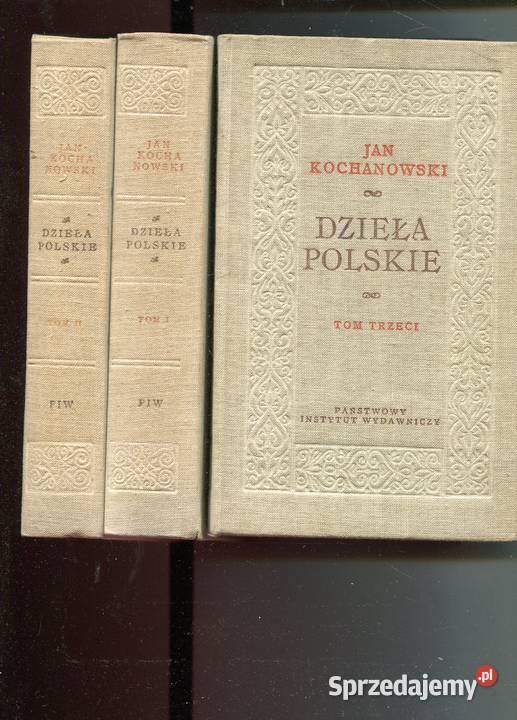 Dzieła Polskie T12 Kochanowski Szczecin sprzedam