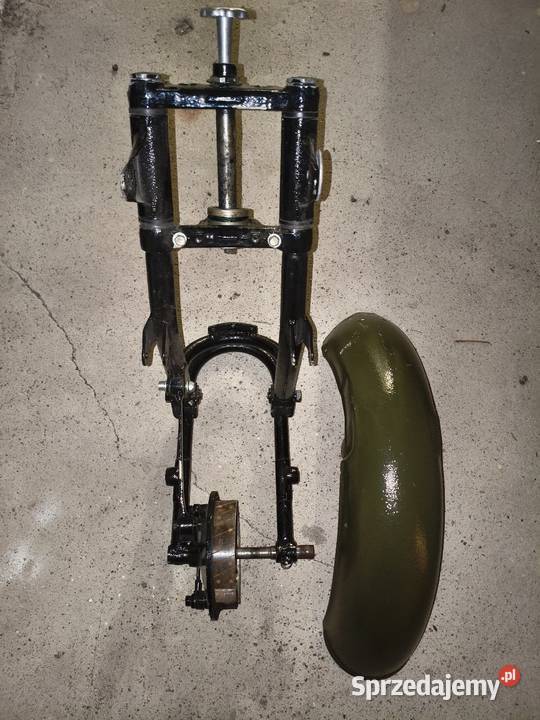 Przednie zawieszenie na wahaczu Dniepr MT