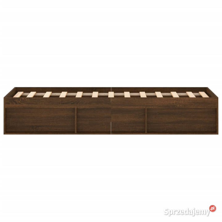 Rama łóżka brązowy dąb 120x200 WM3203858 mazowieckie Warszawa