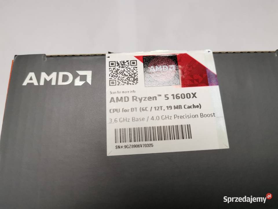 Procesor AMD Ryzen 5 1600X Box Inczew