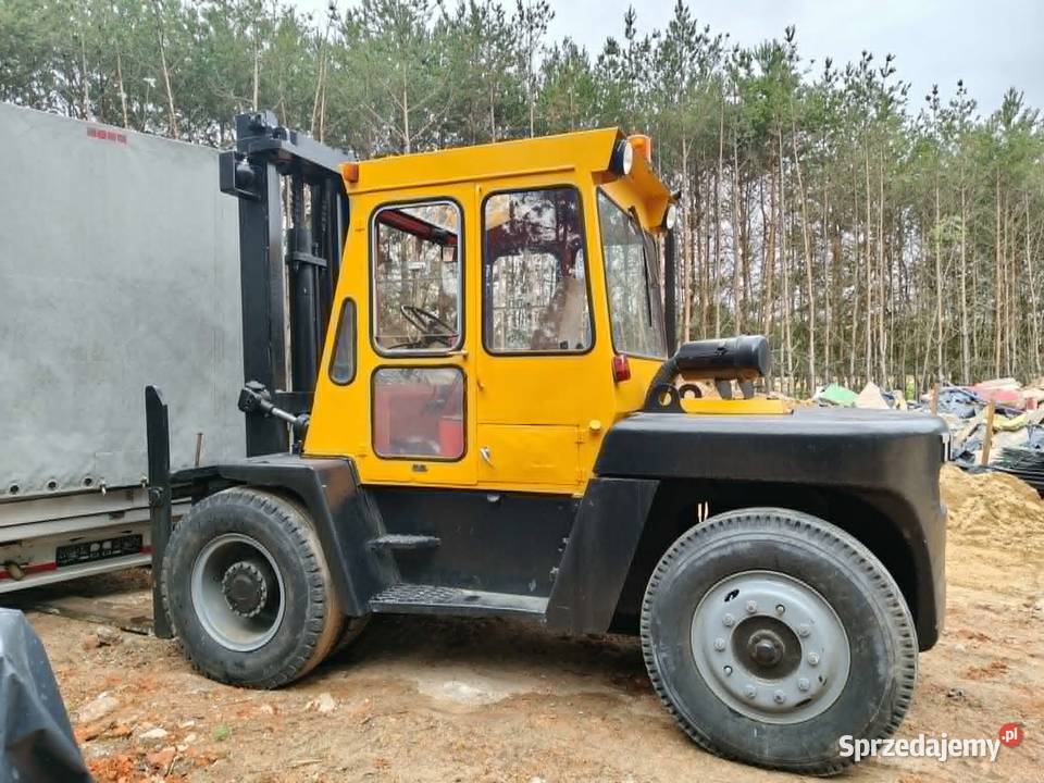 wózek widłowy Toyota FD80 o udźwigu 8 ton Magazynowanie