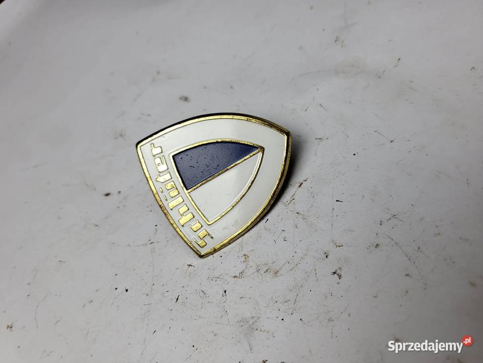 ORYGINALNY EMBLEMAT CIĄGNIK SCHLUTER RZDKI ANTYK śląskie Rybnik