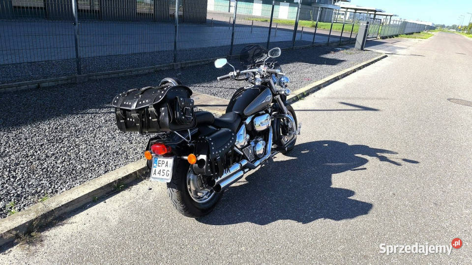 Suzuki VZ 800 Marauder Skórzane Sakwy Gmole elektryczny starter łódzkie Pabianice