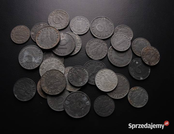 monety NIEMCY 1 5 10 REICHPFENNIG zestaw 30 Warszawa sprzedam