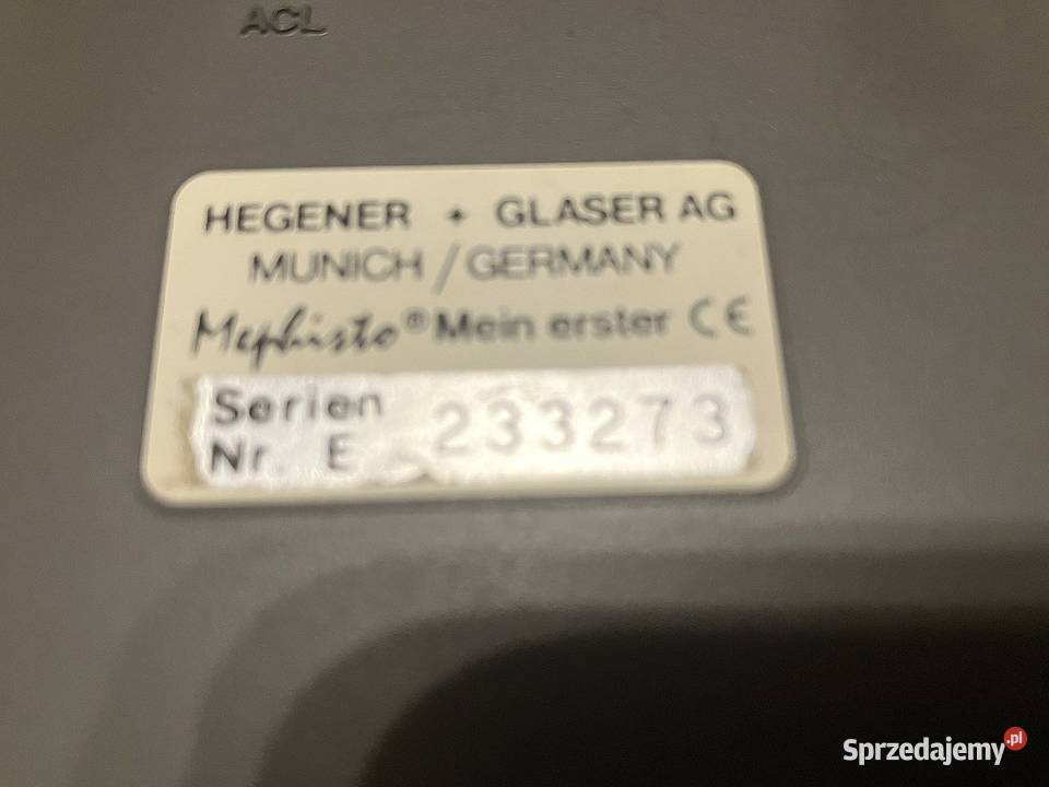 Szachy elektroniczne My First Mephisto mazowieckie Warszawa sprzedam