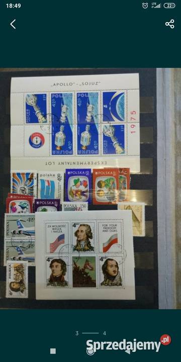 Znaczki polskie 1975 dolnośląskie