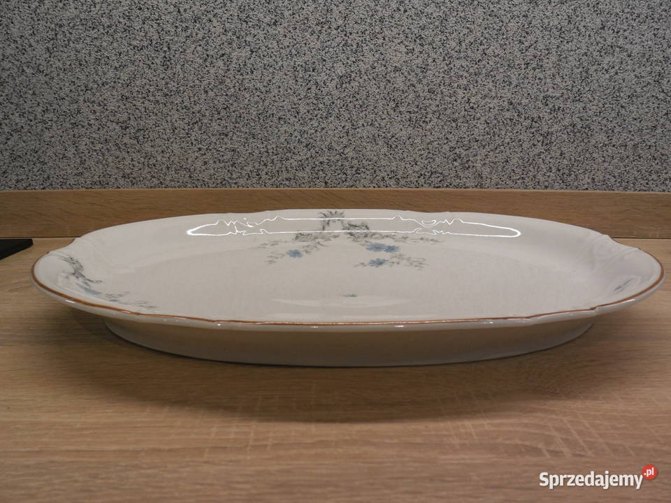 Porcelanowa duża paterapółmisek GHASCHE BERLIN Raszków