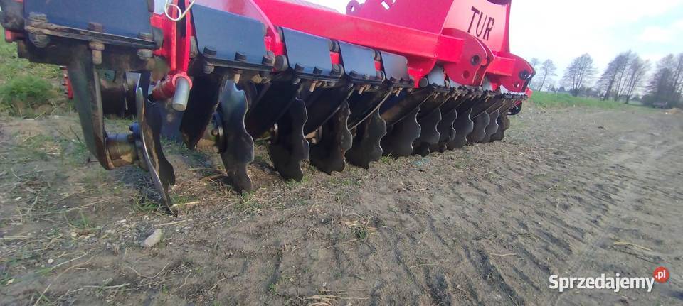 Brona talerzowa 3m agregat talerzowy talerzówka Agregaty łódzkie Wartkowice