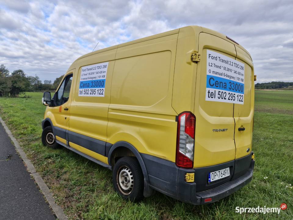 Ford Transit 290 L2 Trend z 2016 r 22 TDCI Opole