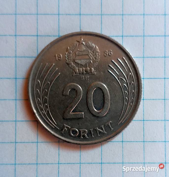 20 Forint 1986 Węgry