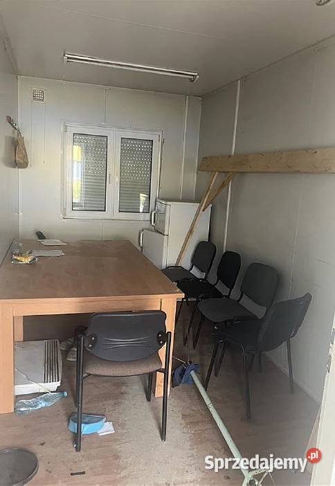 Kontener socjalny z WC śląskie