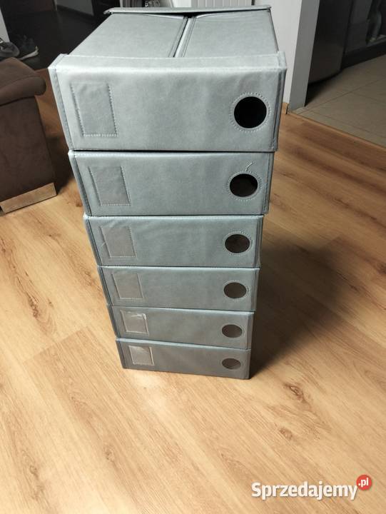 Zestaw 6x Organizer na pościel i koce 38x31x12 Pozostałe łódzkie Łódź